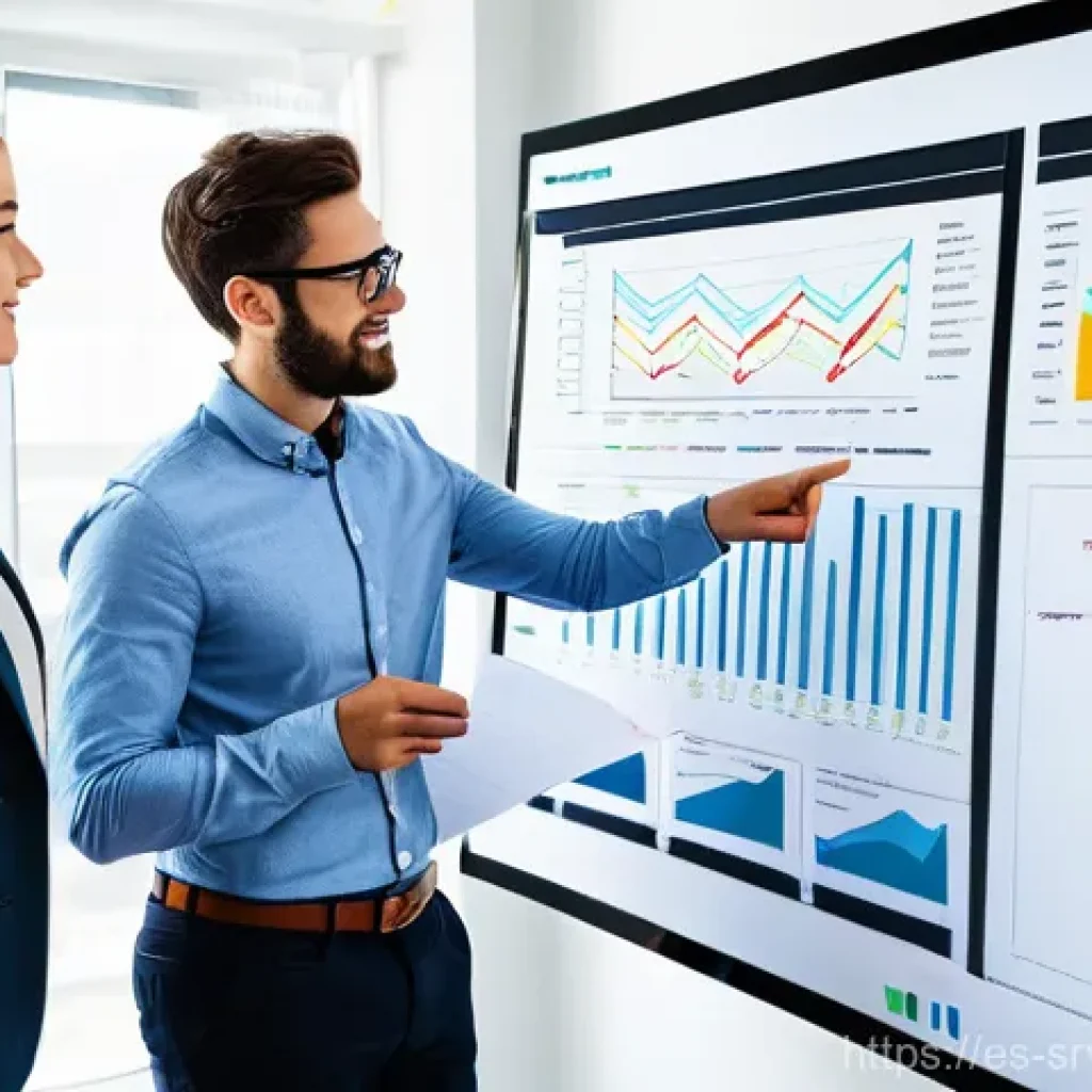 서비스 디자인 프로젝트의 예산 관리 방법 - **Prompt: "A diverse team of service designers and financial analysts, professionally dressed in sma...